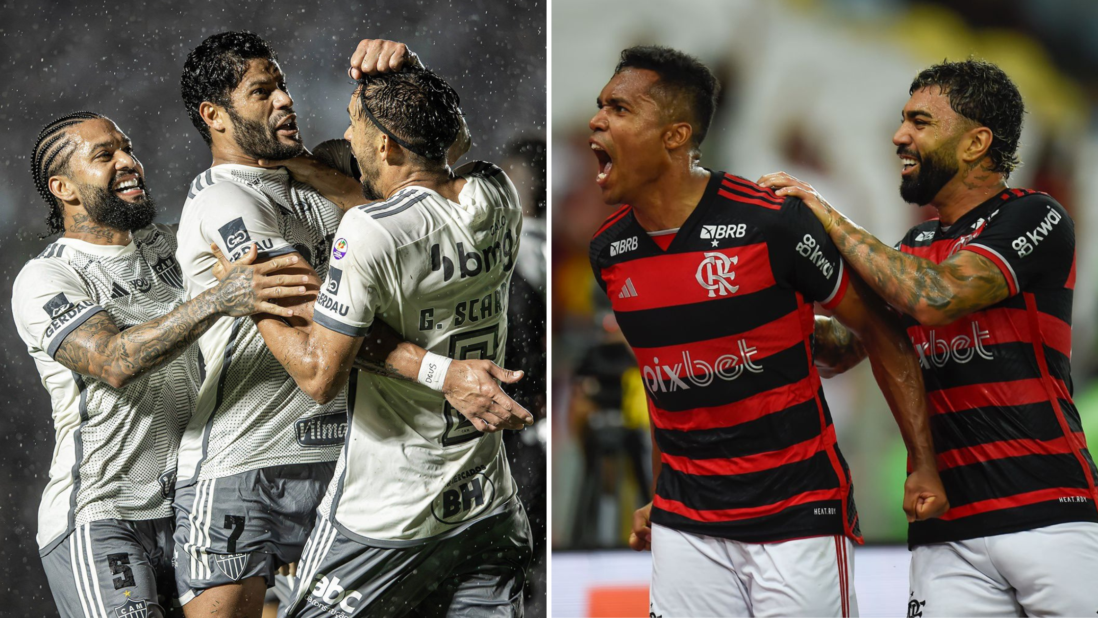 Atlético-MG e Flamengo disputarão uma final pela terceira vez