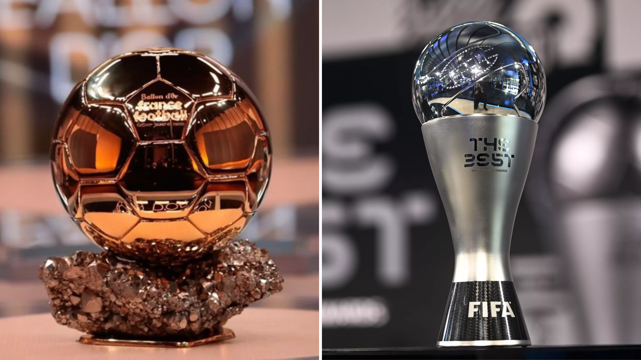 Prêmio de melhor do mundo: qual a diferença entre a Bola de Ouro e o Fifa Awards?