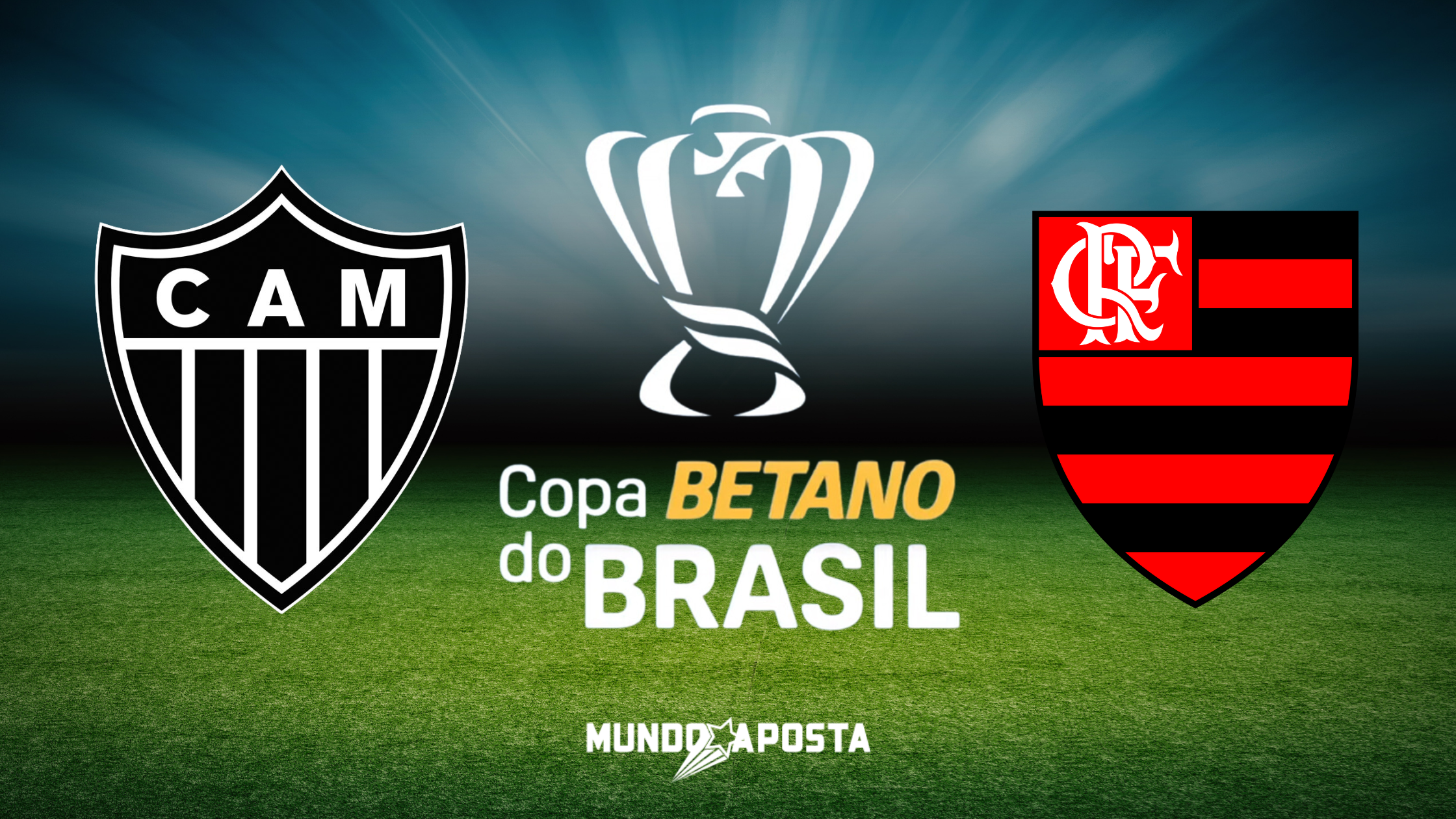 Atlético-MG desafia histórico quase perfeito do Flamengo por título da Copa do Brasil