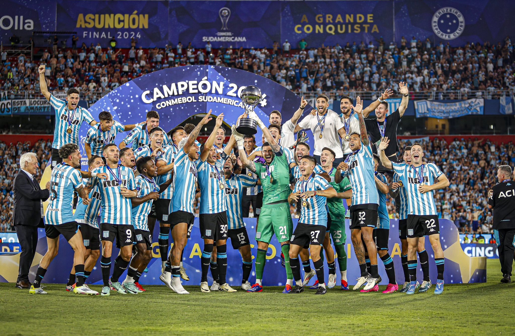 Racing é o 18º campeão diferente da Sul-Americana; veja a lista atualizada